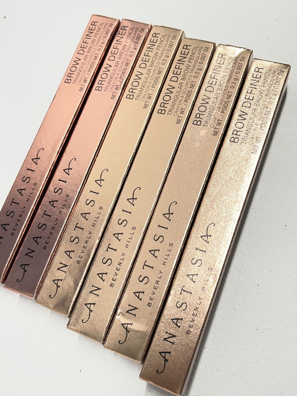 Anastasia Beverly Hills Brow Definer Pencil - Rose Gold Packaging